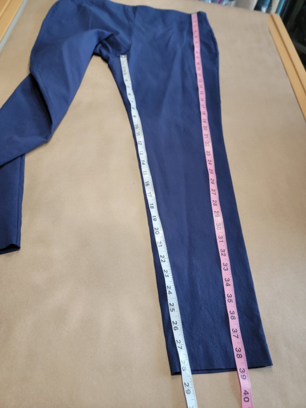 MICHAEL Michael Kors Size XL Navy Blue Pull On Pants - Picture 8 of 9